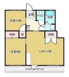 仁田脇マンション【103号室】の間取り