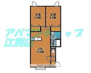 スリムリバーハイツⅢ【103号室】の間取り