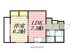 ロイヤルコート高根台【1階】の間取り