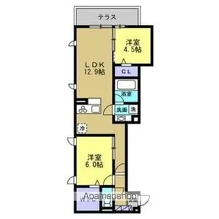 ルーチェ・フォレ【1階】の間取り
