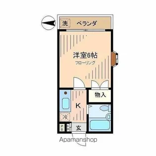 コーポアゼリア【2階】の間取り
