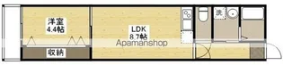 クレスト山本Ⅰ【3階】の間取り