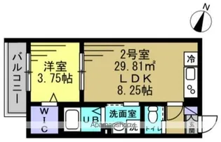 SUN HORIZON Ⅰ【3階】の間取り