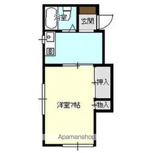 ラビハウス3【D号室】の間取り