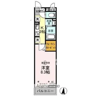 CONFORT(コンフォール)【2階】の間取り