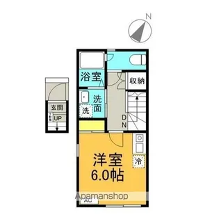 ベレガンス新鎌ヶ谷Ⅱ【2階】の間取り