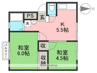 すばる朝倉【2階】の間取り