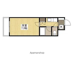 第3コーポ倉本【5階】の間取り