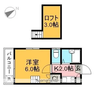 サンコート百石【2階】の間取り