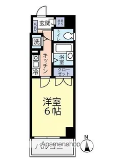 グランヴァン高田馬場【2階】の間取り