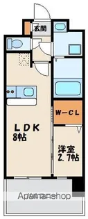 グランフォーレ千早プレミア【12階】の間取り