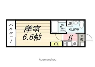 パグーロ生麦【2階】の間取り