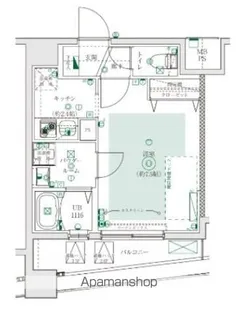 フェルクルール田端ルネサンスコート【4階】の間取り