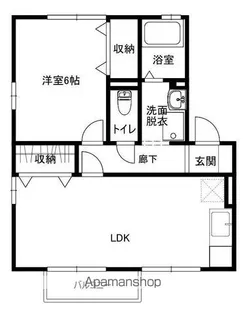 リモージュE【2階】の間取り