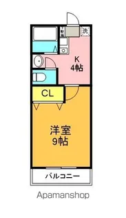 第36愛日ハイツ【A203号室】の間取り