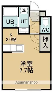 ダイワパレス富岡【4階】の間取り