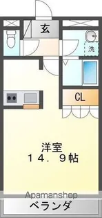 ハイム・ルミナス【1階】の間取り