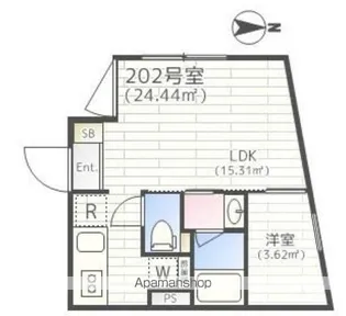 EMIREA【2階】の間取り