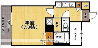 パティオス平尾【9階】の間取り