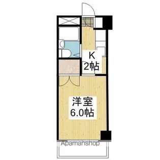 コーポ岡﨑【2階】の間取り