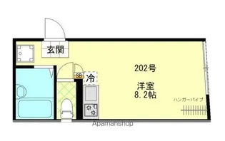 バイラタカサゴ【2階】の間取り