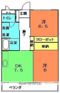 シトラスヒルズ【3階】の間取り