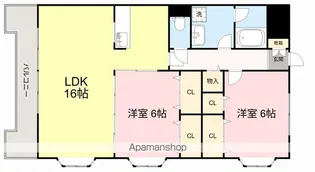 メゾンエトワール柏木【3階】の間取り