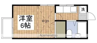 ハイム南万代【2階】の間取り