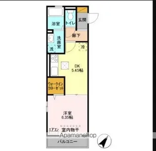 ヴィラ リッツⅢ【1階】の間取り