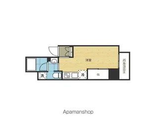 GRAND STEADY徳井町【9階】の間取り