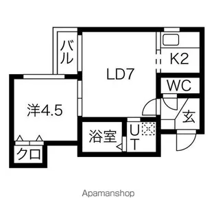 RTⅡ【2階】の間取り