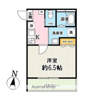 ルセスK【1階】の間取り
