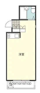 ローズガーデン・銭座町【2階】の間取り