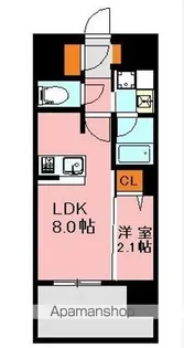 デュ・レジア博多レジデンス【9階】の間取り