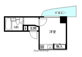 ロワール横浜【4階】の間取り