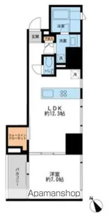 プロスペクトKALON三ノ輪【9階】の間取り