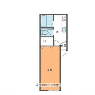 カルディアⅡ【1階】の間取り