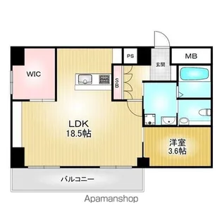 シンエーハイツ千種【5階】の間取り