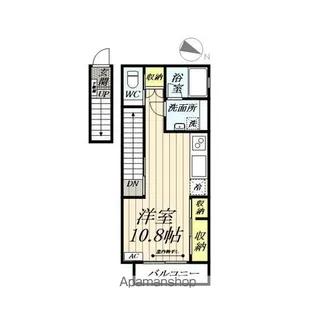 CLAIR MAISON(クレールメゾン)【203号室】の間取り