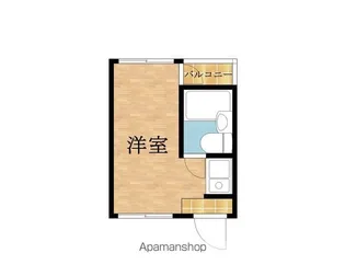 メゾンドリュウ 森小路【3A号室】の間取り
