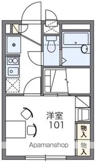 レオパレスステラ【2階】の間取り