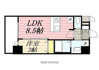 プレサンス岐阜ゼクシス【6階】の間取り