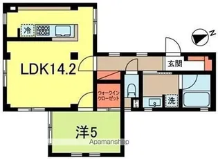 高井戸ユニバース【202号室】の間取り