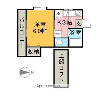 プレミアムひかり【205号室】の間取り