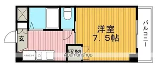 ノベラスコート蛍池【4階】の間取り
