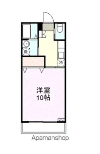 グランデール常藤町【208.号室】の間取り