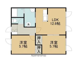 センチュリー21【101号室】の間取り