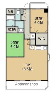 サンメゾンTOYO【501号室】の間取り