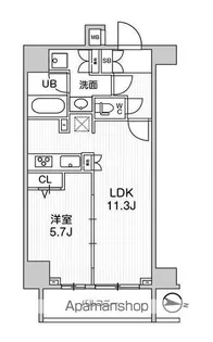 ジェノヴィア三ノ輪スカイガーデン【10階】の間取り