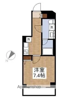 アイル プレミアム東京府中【6階】の間取り